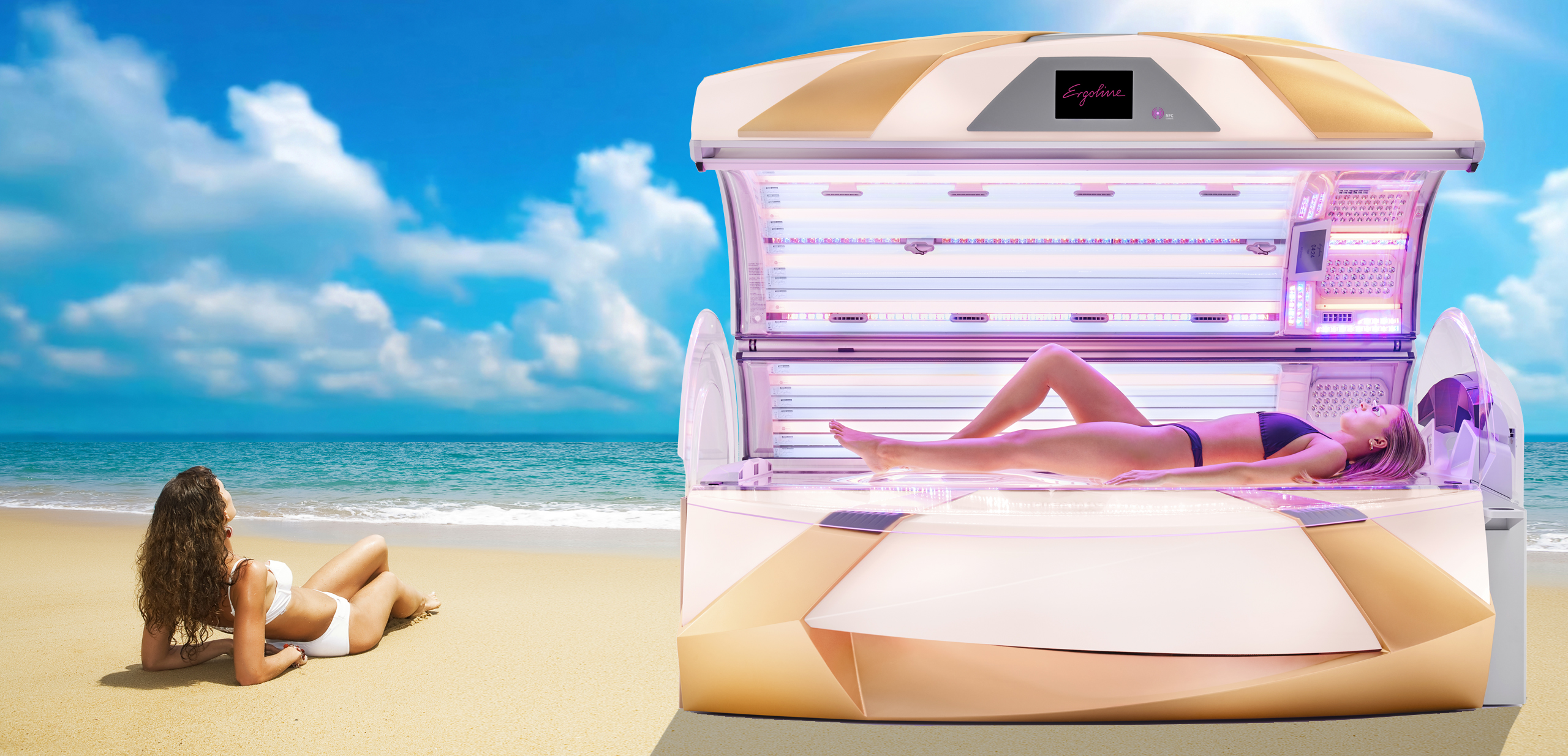 Indoor / outdoor, 2 formas de broncearse y como combinarlas.